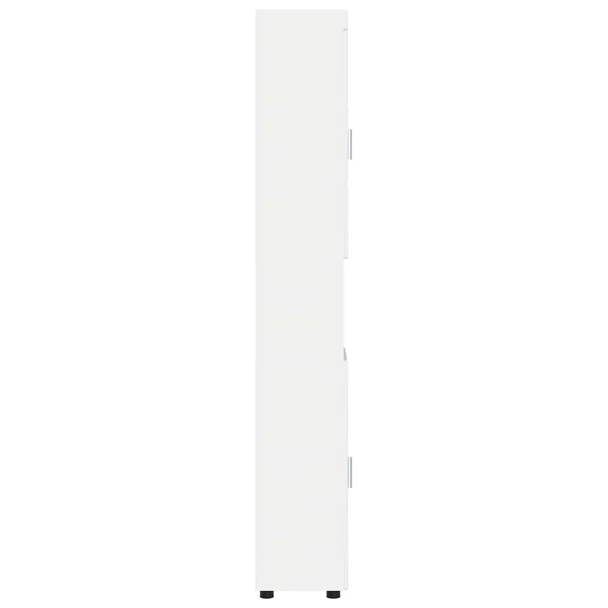 Bathroom Vanity Cabinet Set Matte White Storage Unit