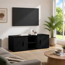 Your Friendly Black TV Cabinet for Storage and Style