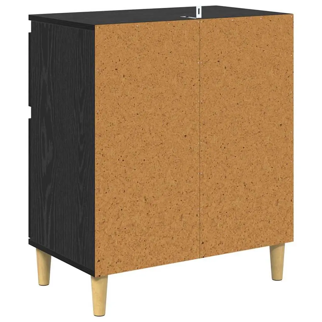 Black Oak Sideboard Cabinet