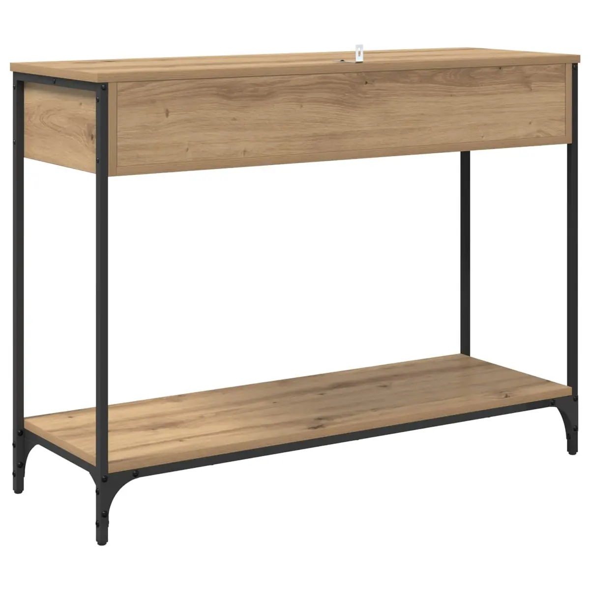 Console Table Industrial Style Brown 100 x 34.5 x 75 cm