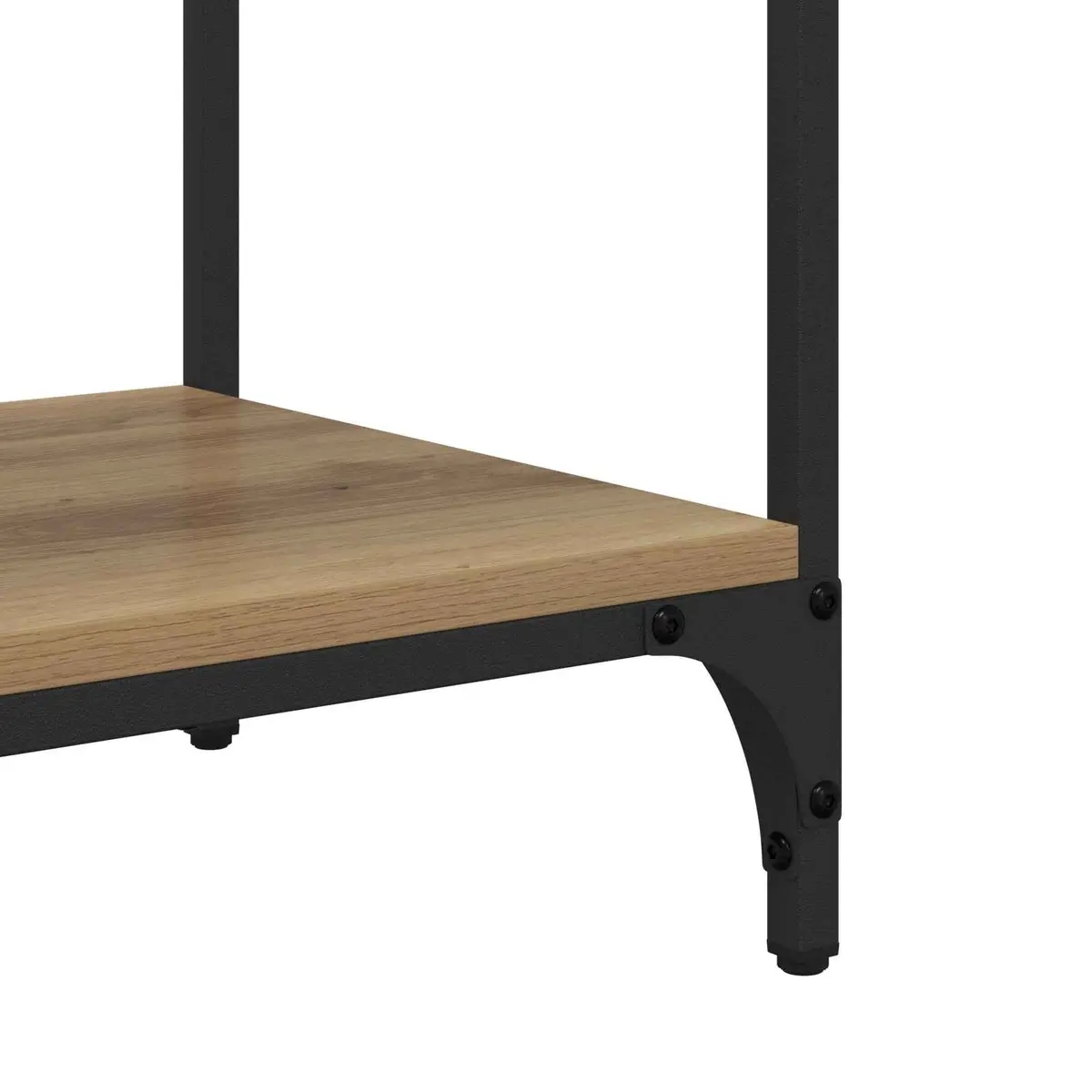 Console Table Industrial Style Brown 100 x 34.5 x 75 cm