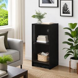 Your New Black Sideboard with Glass Doors Awaits