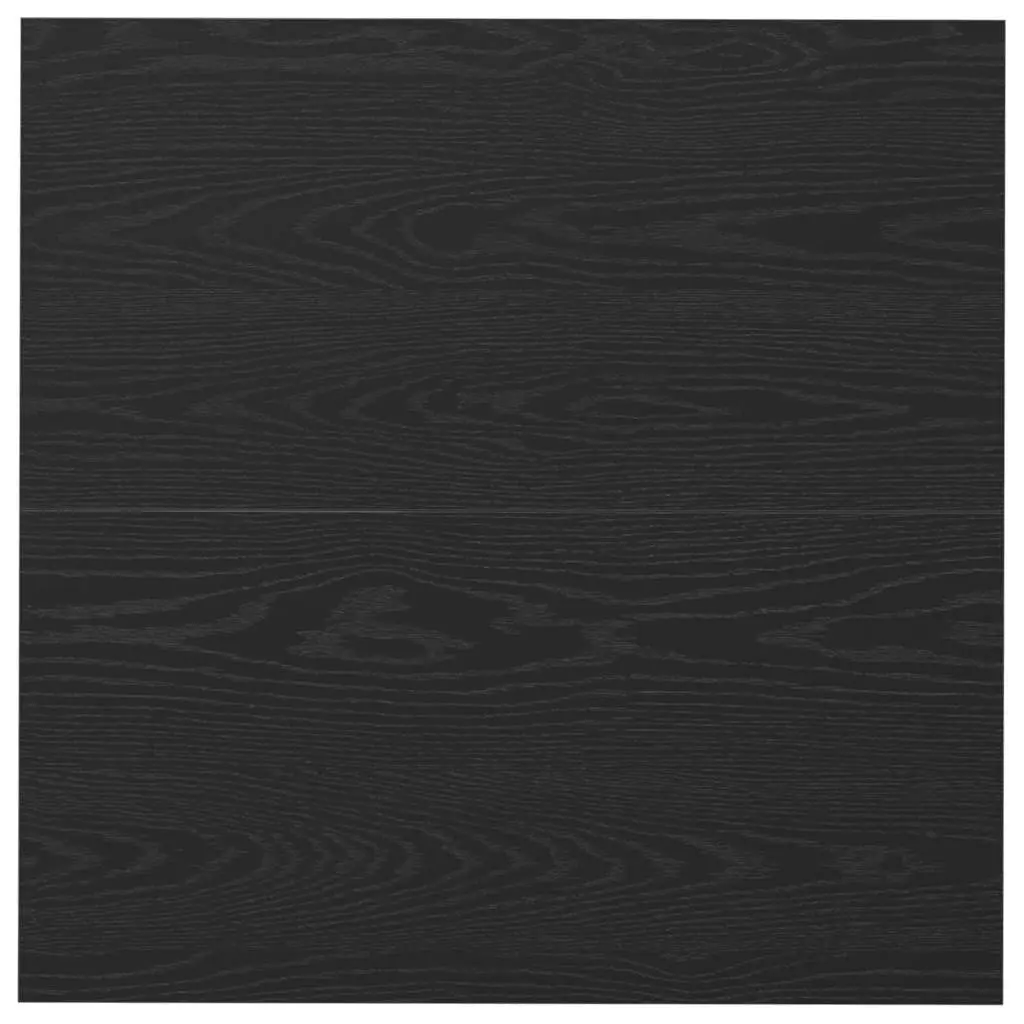 Coffee Table Black Industrial Style Rectangular 80 x 80 x 40 cm