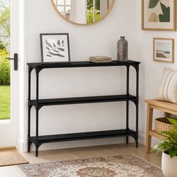 Your New Favorite Black Oak Console Table