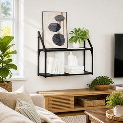 Your Perfect Black Oak Wall Shelf for Displaying Items