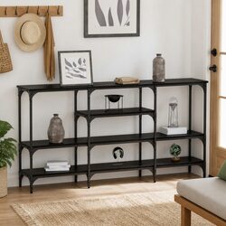 Your Go-To Black Oak Console Table for Style and Function