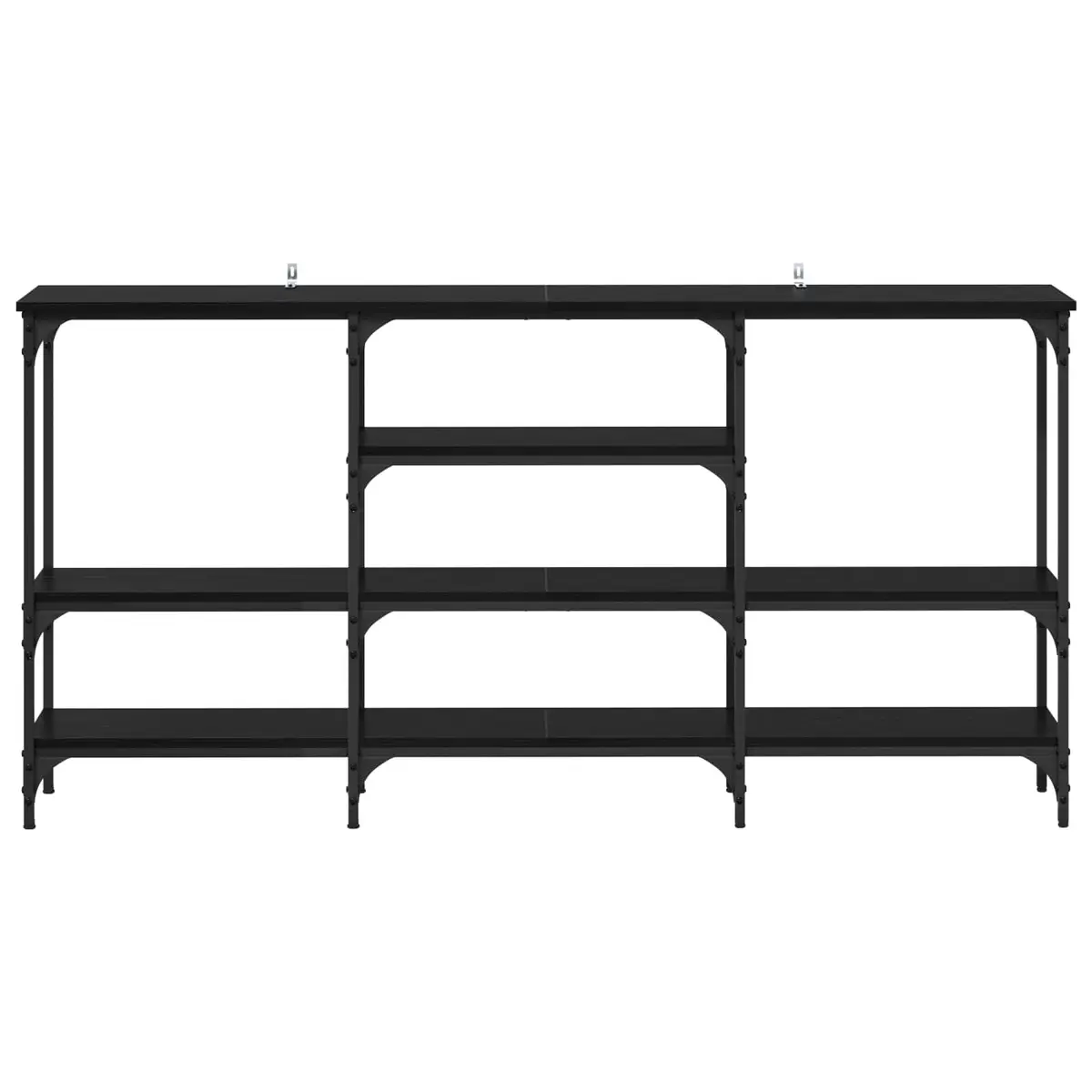 Black Oak Console Table for Style and Function