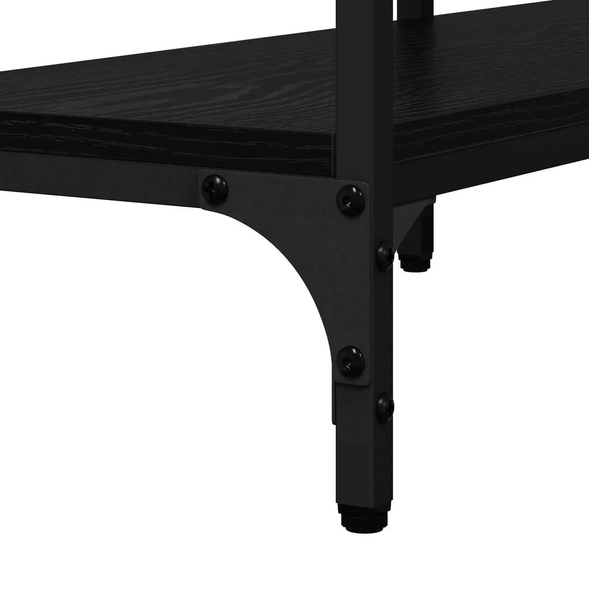 Black Oak Console Table for Style and Function