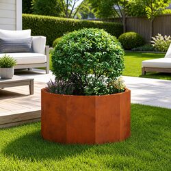 Your New Favorite Round Outdoor Planter 60x60x35cm