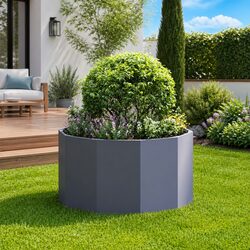 Your Perfect Round Steel Planter for Outdoor Spaces