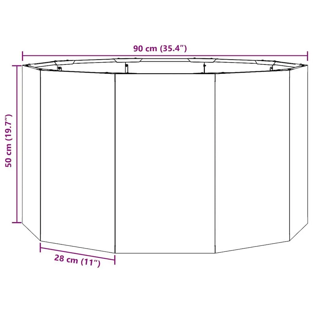Round Outdoor Planter
