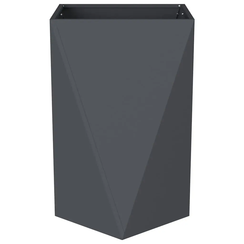 Steel Garden Planter Box 50x50x75cm