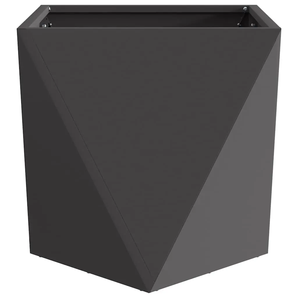 Garden Planter Box 50x50x50cm Steel Outdoor Pot Raised Bed Container Set
