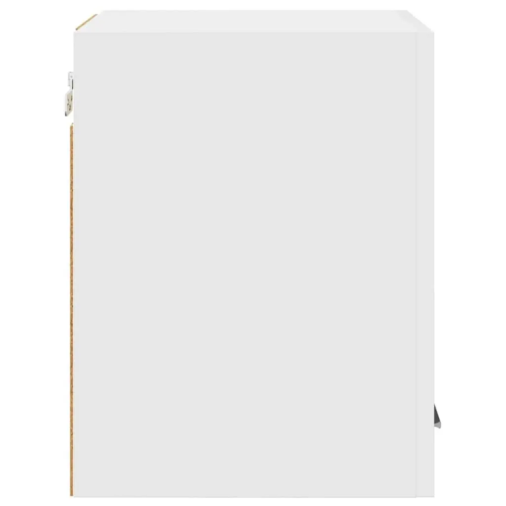 Hanging Kitchen Cabinet White Modern Storage Engineered Wood 30 x 31 x 40 cm 2 Piece