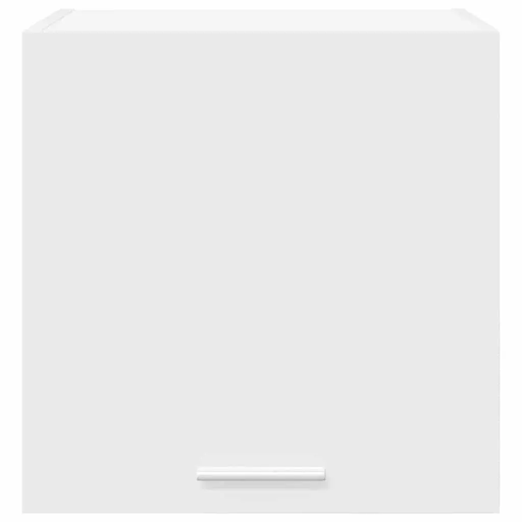 Hanging Cabinet Engineered Wood White Single Door 40x31x40cm