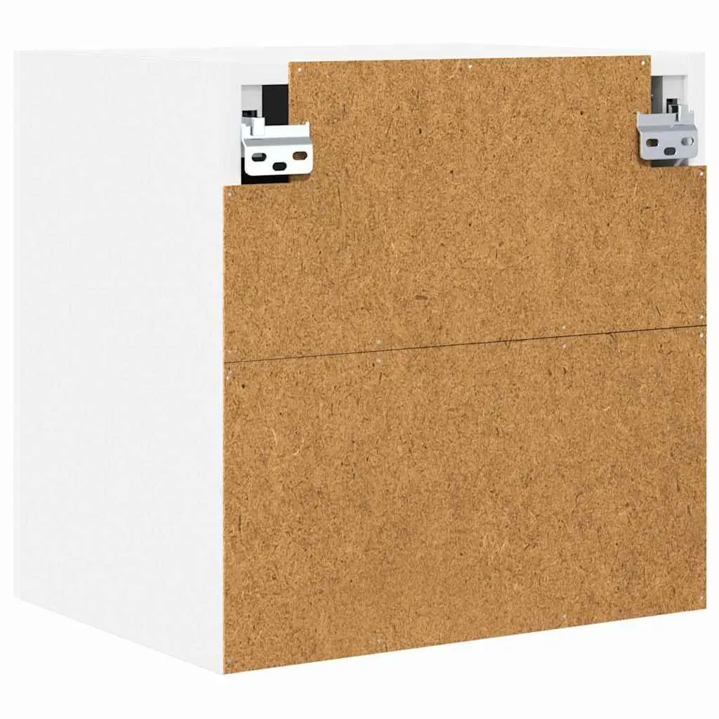 Hanging Kitchen Cabinet Modern Storage White 40 x 31 x 40 cm 2 Pieces