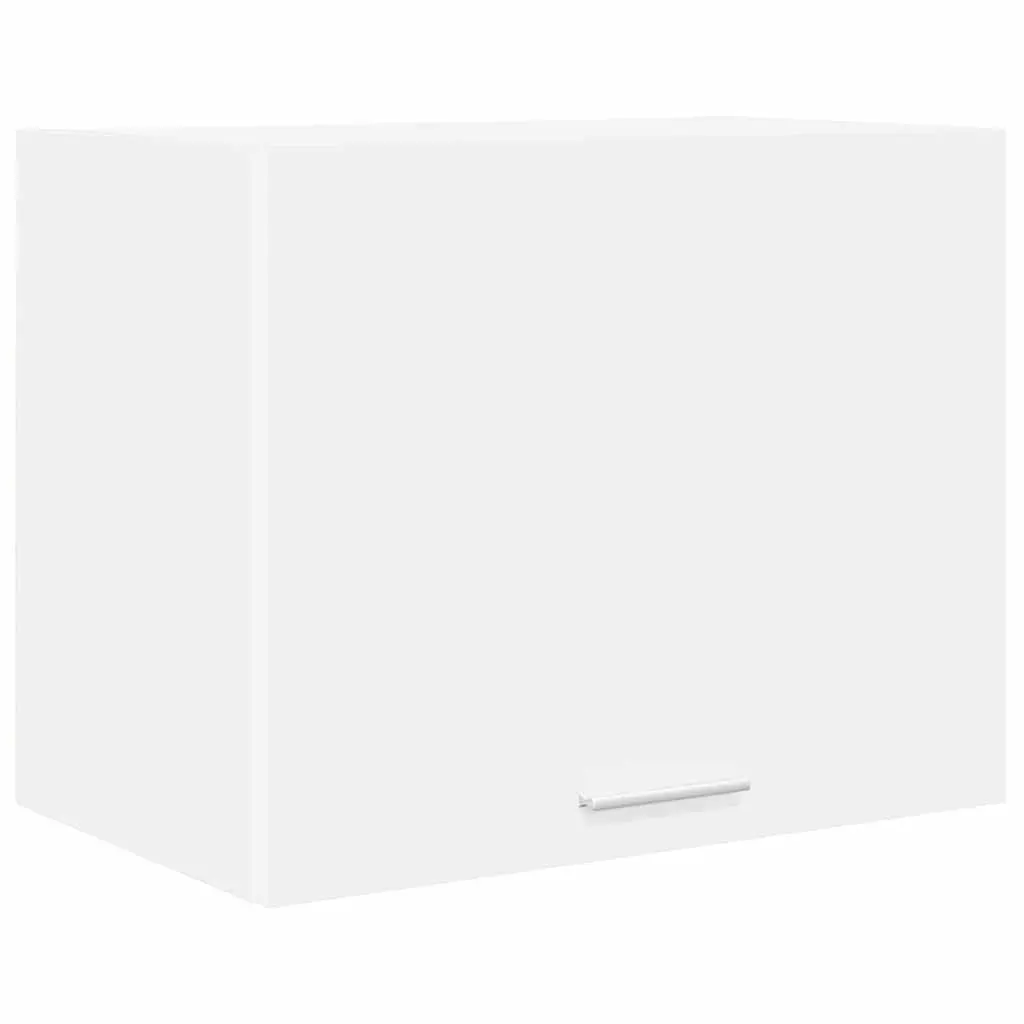 Hanging Kitchen Cabinet with Door White Engineered Wood 50 x 31 x 40 cm