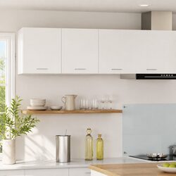 Your Stylish White Kitchen Hanging Cabinet 80x31x40cm