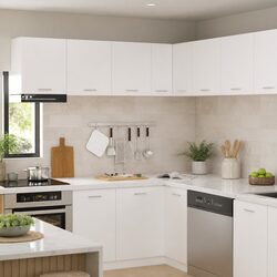 Your New Favorite Hanging Kitchen Cabinet in White