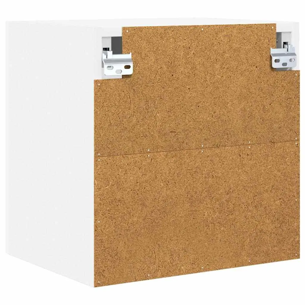 Hanging Kitchen Cabinet White Engineered Wood 40 x 31 x 40 cm