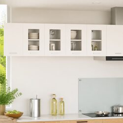 Your New Favorite Kitchen Cabinets: 2-Piece Set in White