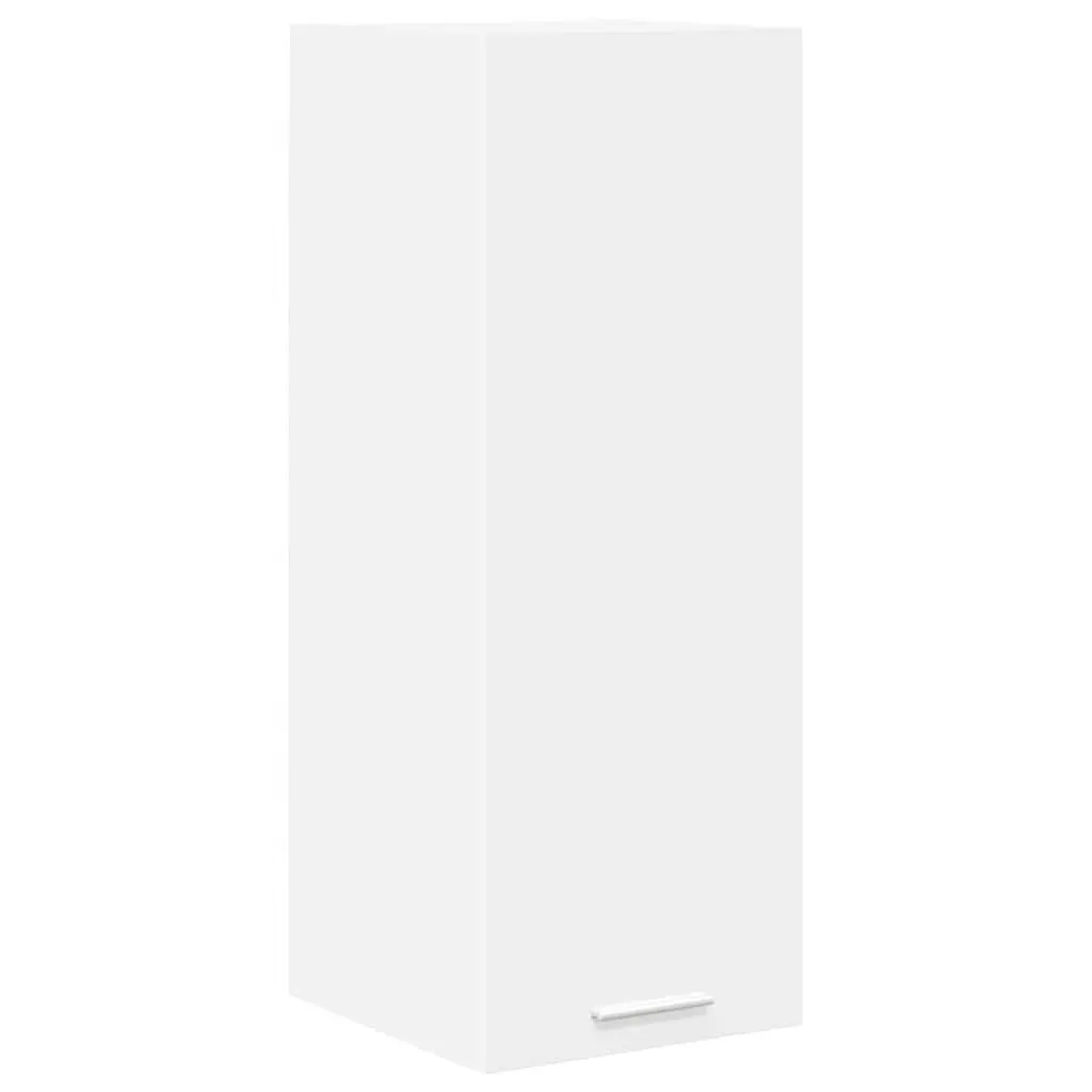 Hanging Kitchen Cabinet White Wall-mounted Storage 30 x 31 x 80 cm