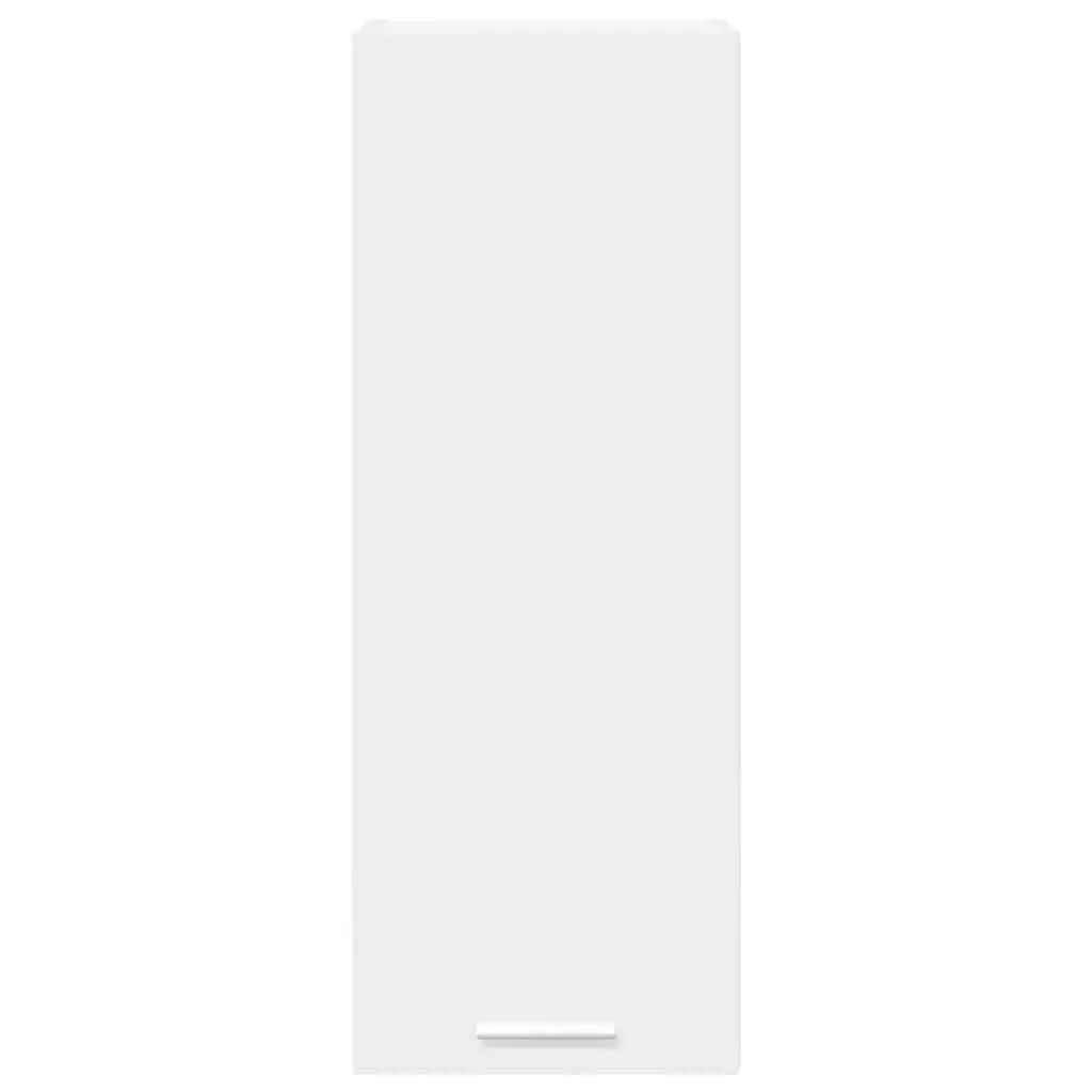 Hanging Kitchen Cabinet White Wall-mounted Storage 30 x 31 x 80 cm
