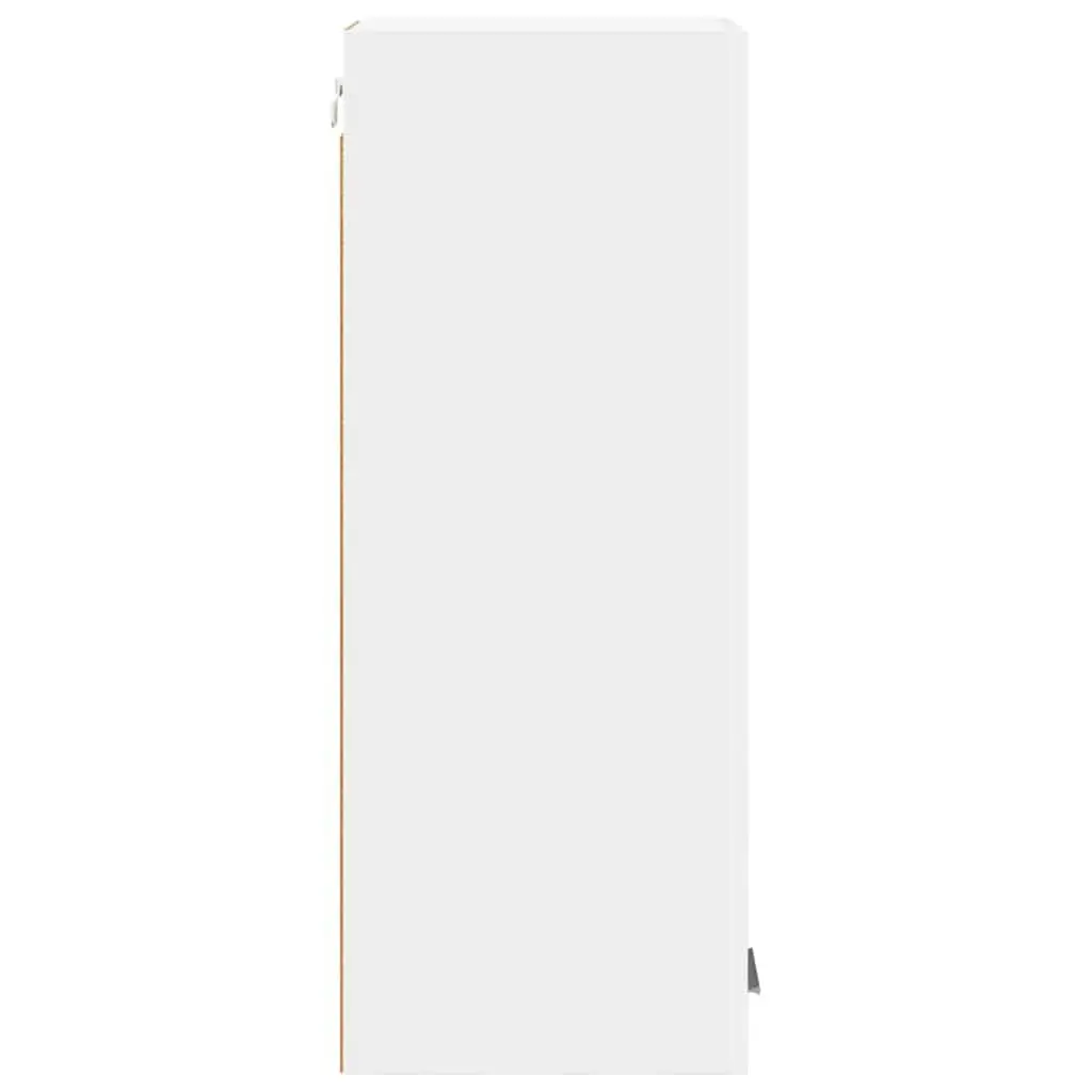 Hanging Kitchen Cabinet White Wall-mounted Storage 30 x 31 x 80 cm