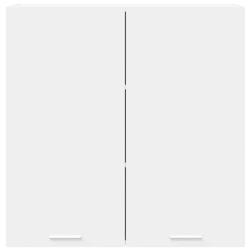 Hanging Kitchen Cabinet with Door White Storage Engineered Wood 80x31x80cm
