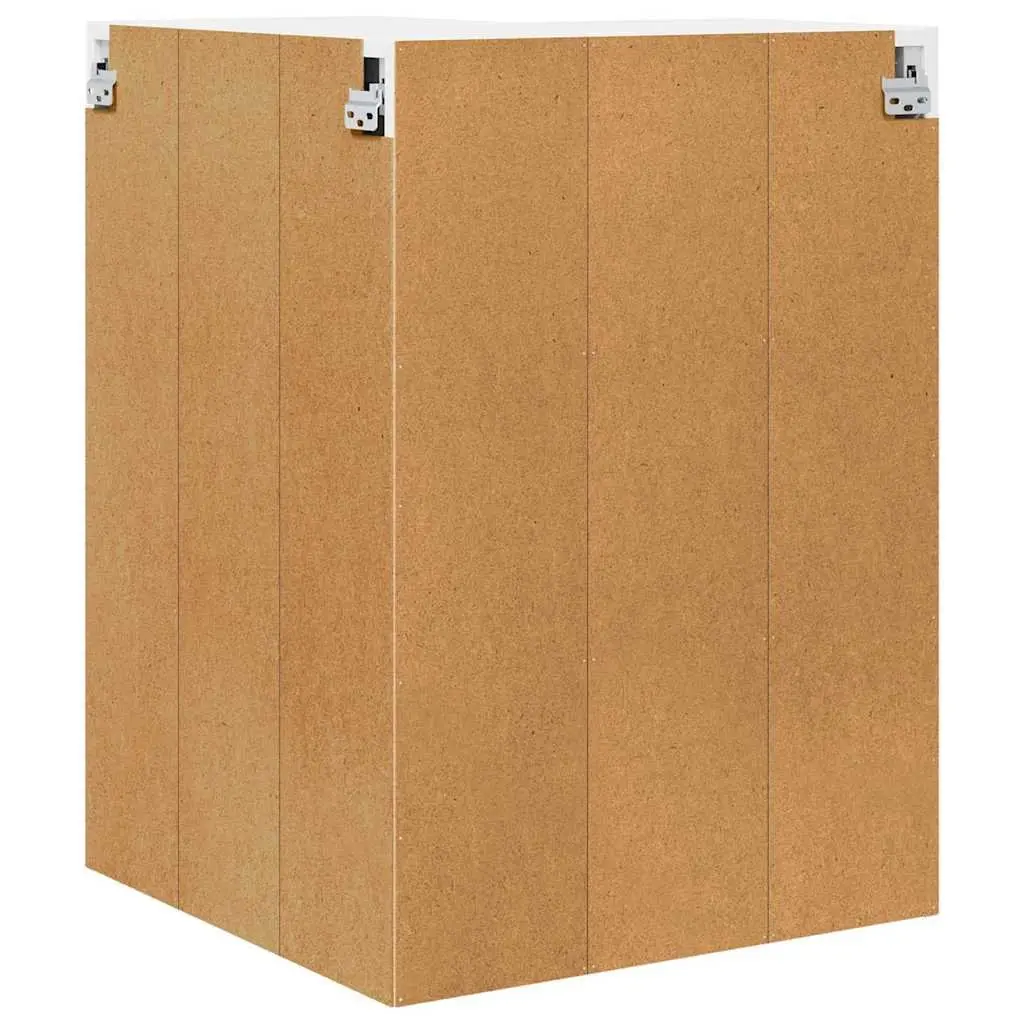 White Kitchen Hanging Cabinet Wall Mounted Storage Unit Modern Home Organiser