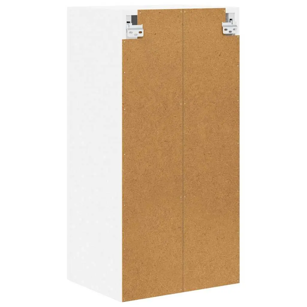 White Hanging Kitchen Cabinet