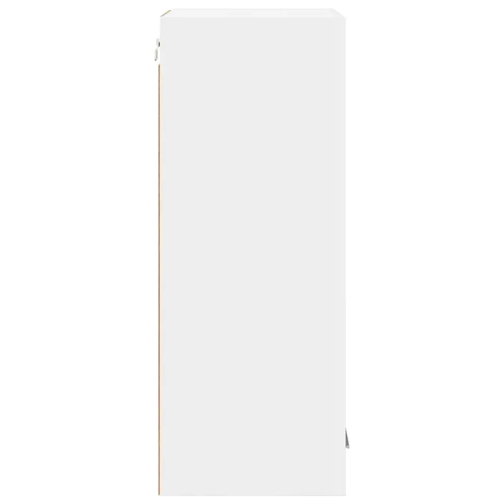 White Hanging Kitchen Cabinets