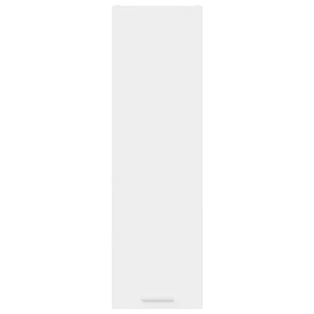 Hanging Kitchen Cabinet Modern White Engineered Wood 30 x 31 x 100 cm