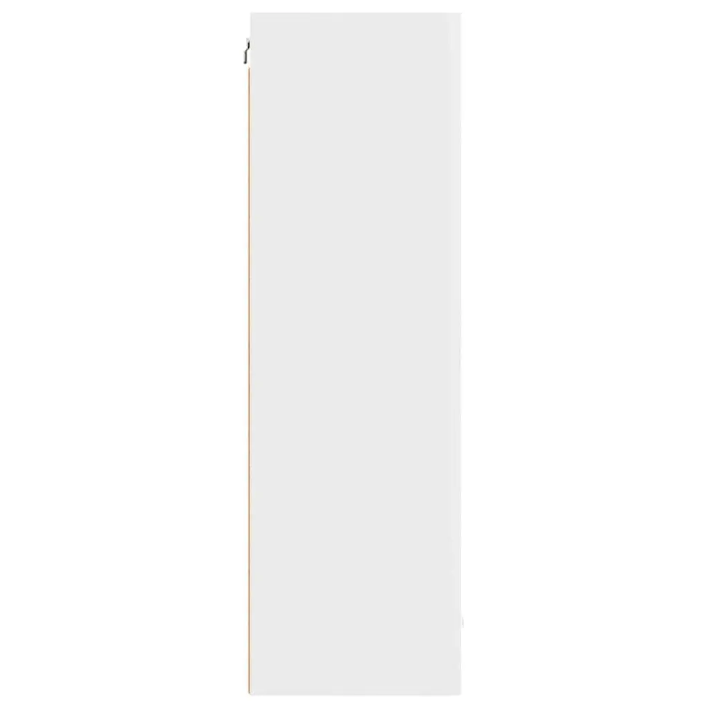 Hanging Kitchen Cabinet Modern White Engineered Wood 50x31x100cm