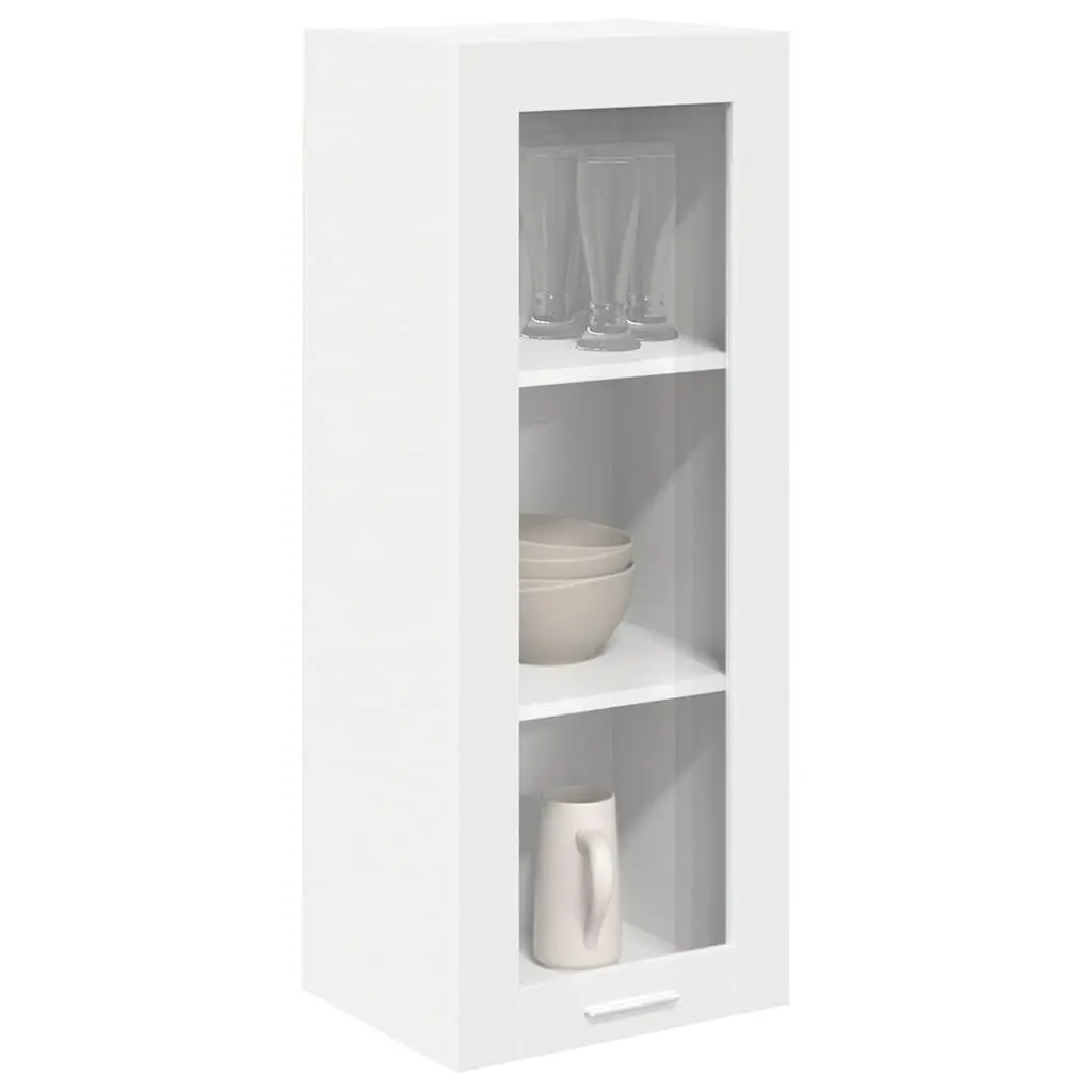 Engineered Wood Kitchen Cabinet White Hanging Storage 40 x 31 x 100 cm