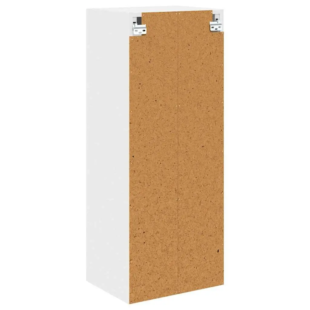 Engineered Wood Kitchen Cabinet White Hanging Storage 40 x 31 x 100 cm