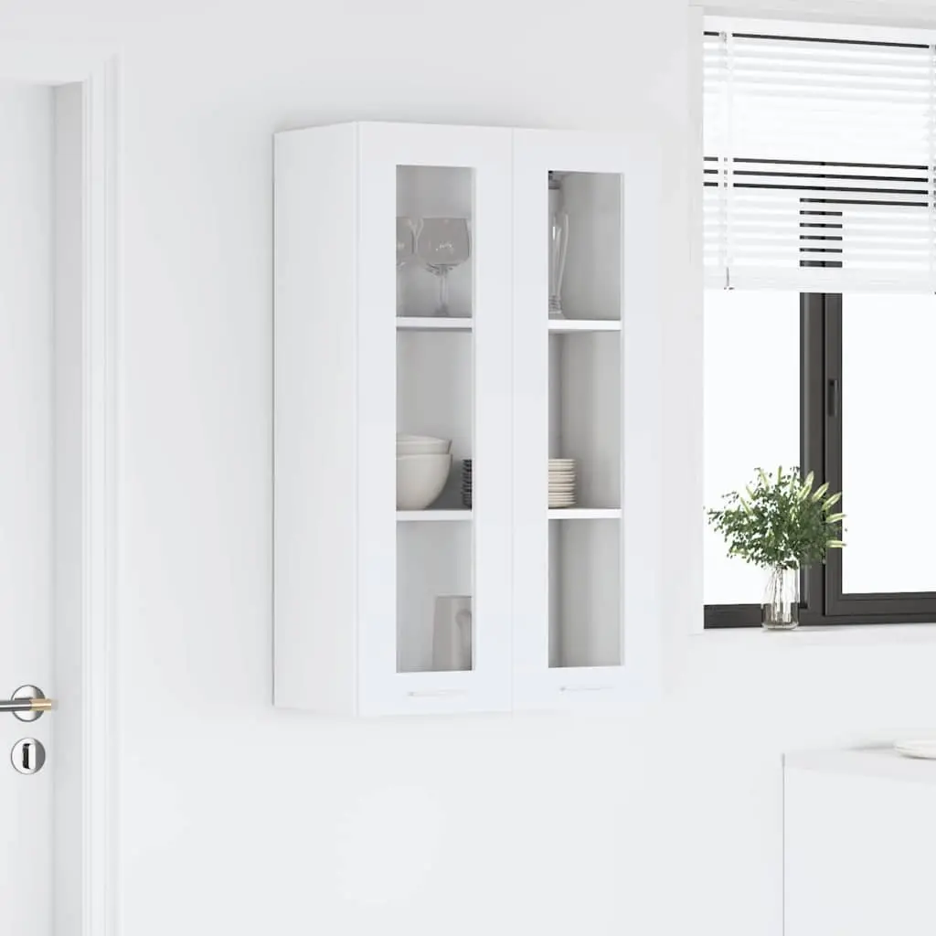 Kitchen Hanging Cabinet White 60 x 31 x 100 cm Engineered Wood Storage