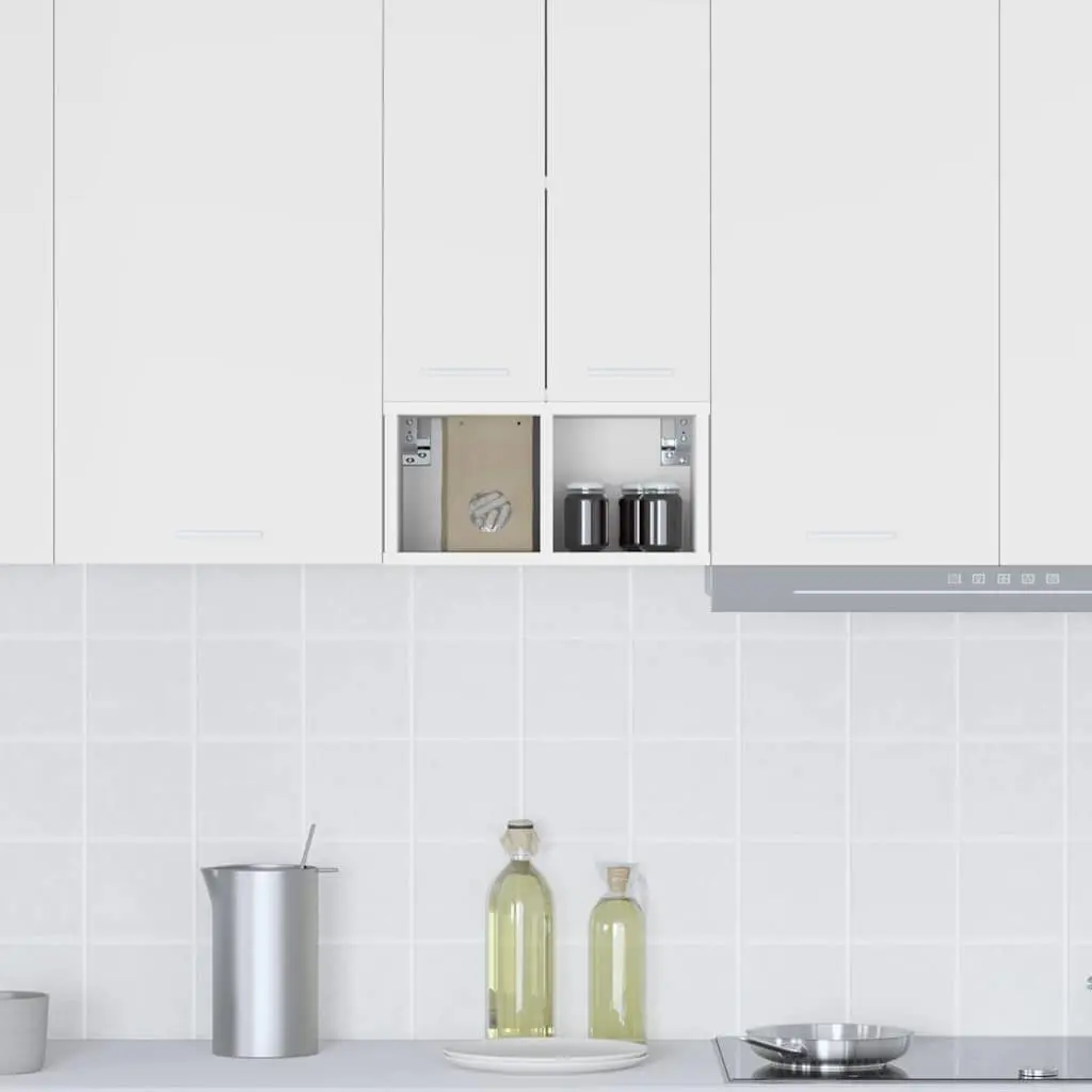 Hanging Kitchen Cabinet in White