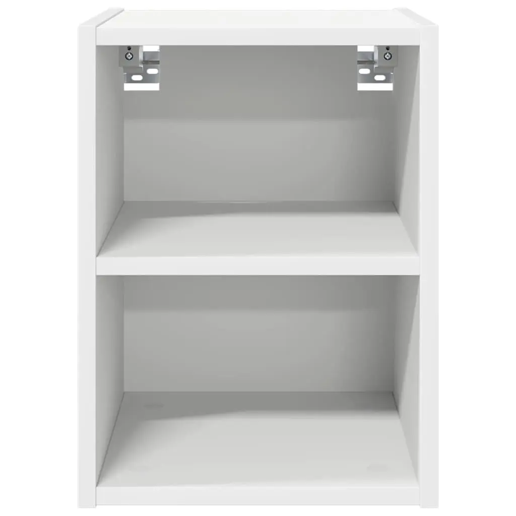 Hanging Kitchen Cabinet Modern White Engineered Wood 30 x 29.5 x 40 cm