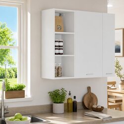 Your Go-To Hanging Kitchen Cabinet in White 30 x 29.5 x 80 cm