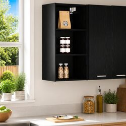 Your Kitchen's New Best Friend: Black Oak Cabinet