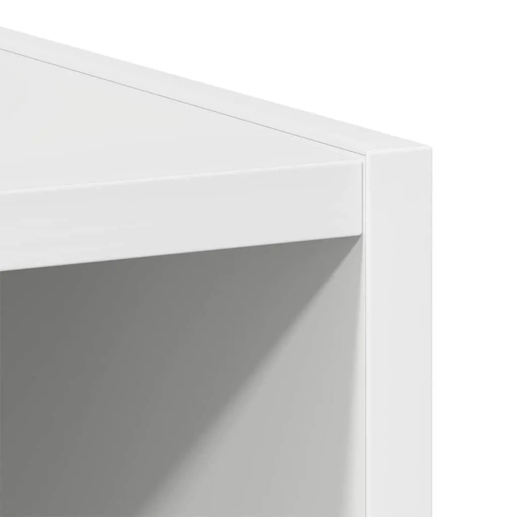 Hanging Cabinet White Engineered Wood Wall Mounted 40 x 29.5 x 100 cm