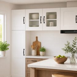 White Kitchen Cabinet Dishwasher Panel 40 x 31 x 40 cm Engineered Wood Storage