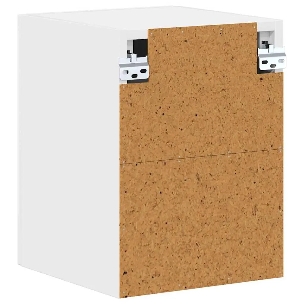 Engineered Wood Dishwasher Panel Modern White Kitchen Cabinet Door Cover 2 Piece