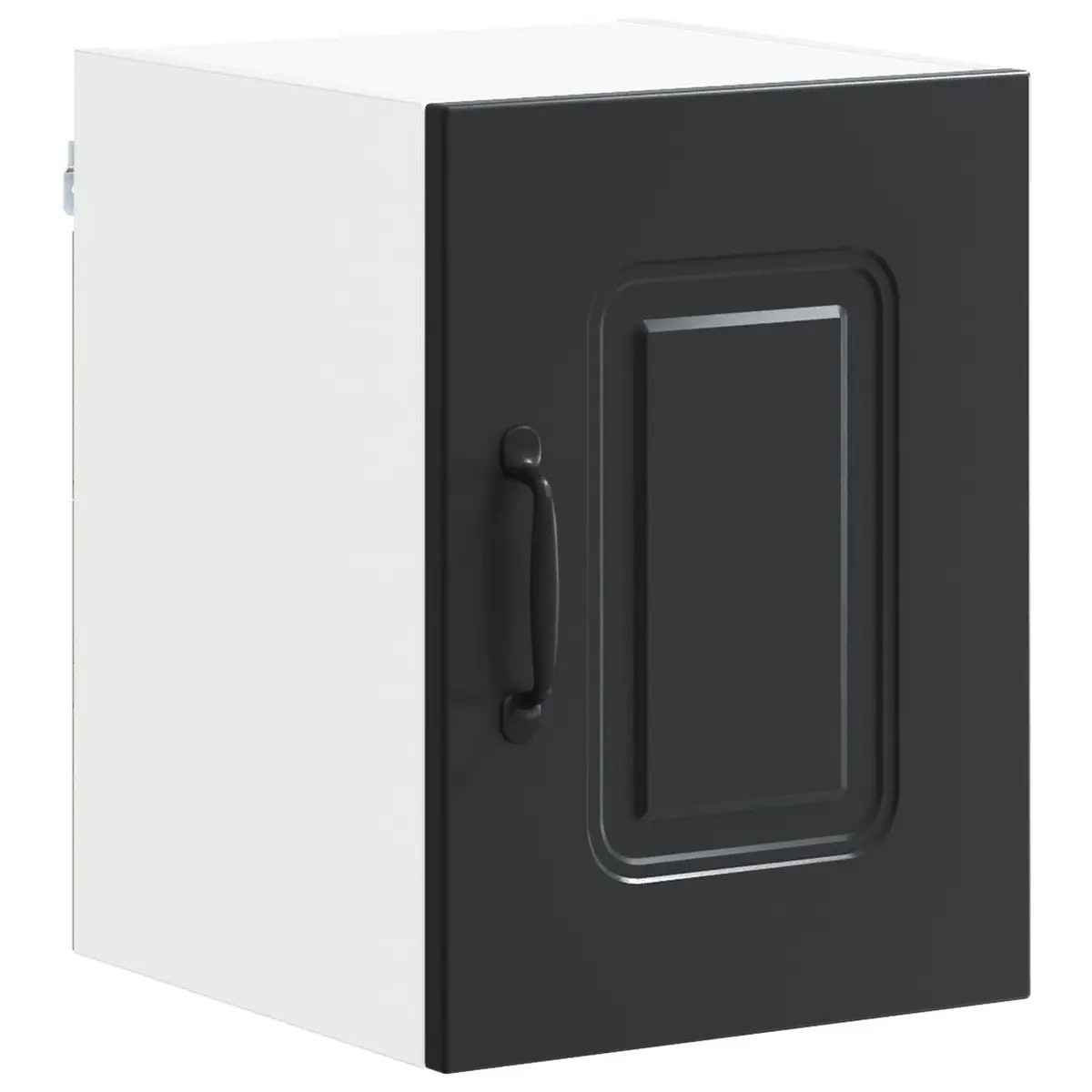 Dishwasher Panel Kitchen Cabinet Black Engineered Wood Storage Cupboard