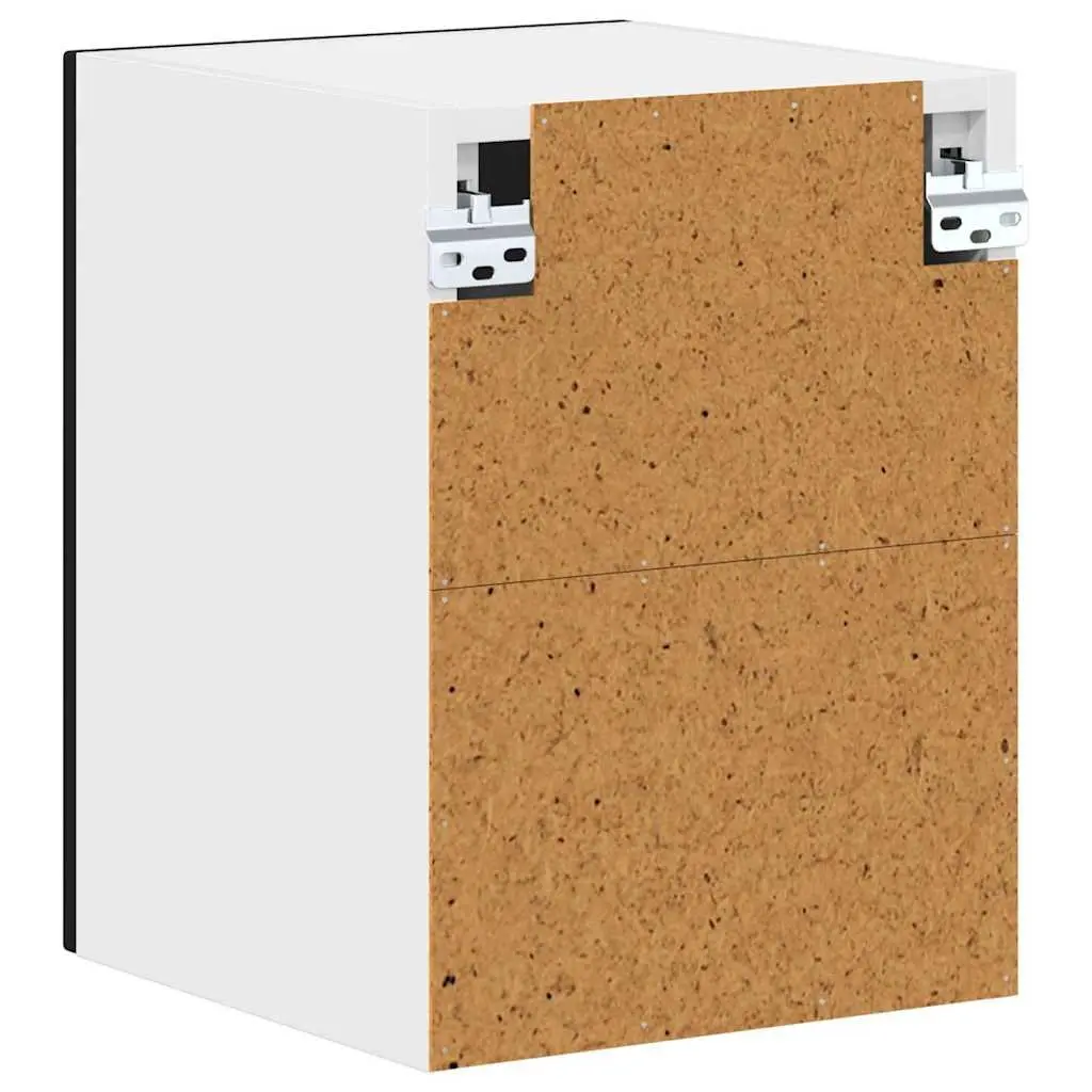Black Kitchen Cabinet Dishwasher Panel Engineered Wood 30x31x40cm