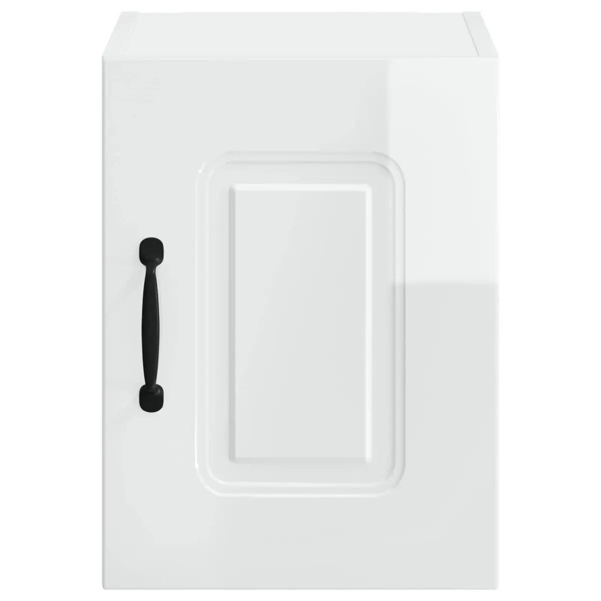 Dishwasher Panel Cabinet High Gloss White Engineered Wood Storage 2 Piece