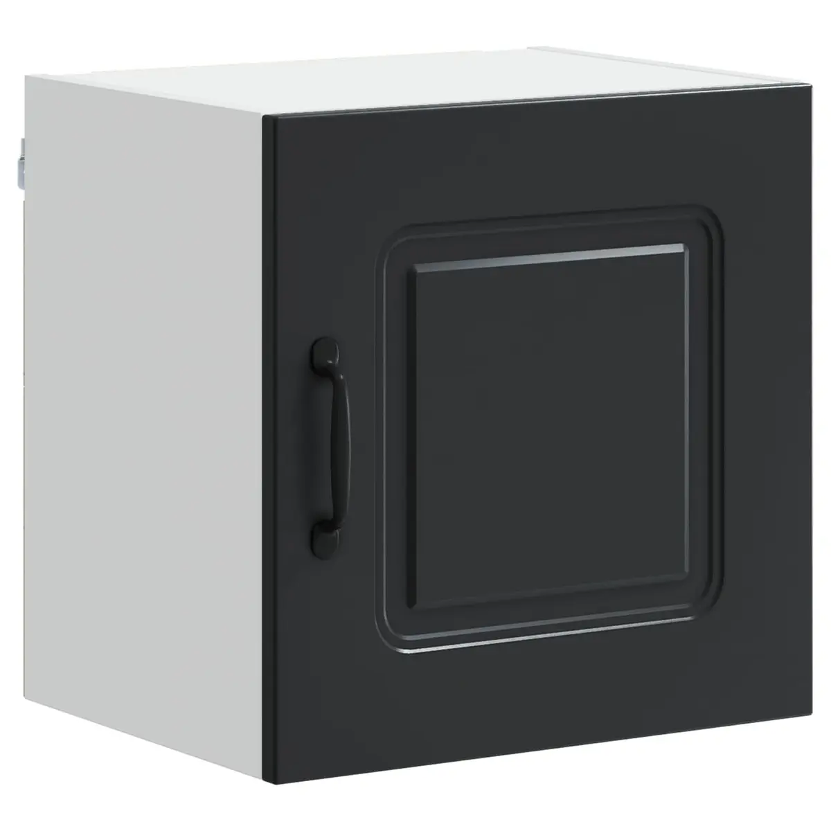 Dishwasher Panel Cabinet Storage Black Engineered Wood 40 x 31 x 40 cm