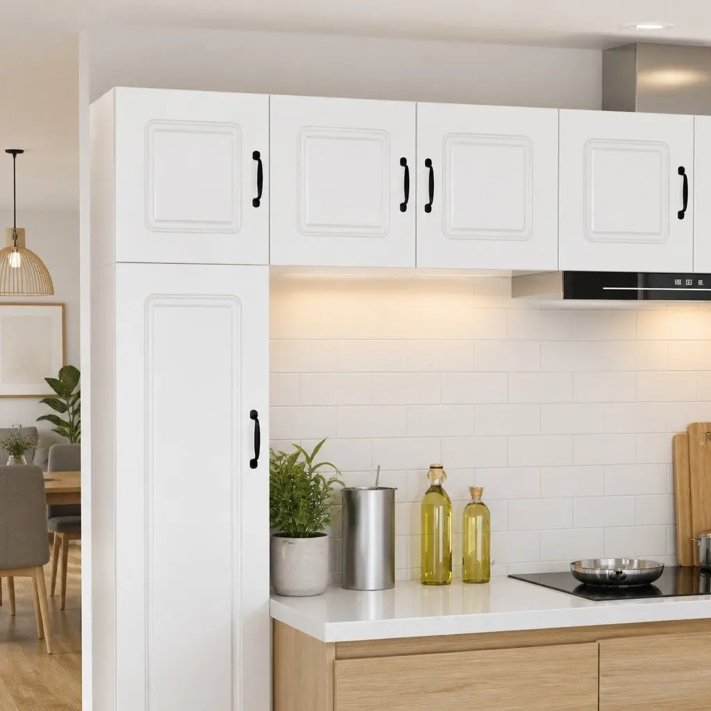 High Gloss White Kitchen Cabinet