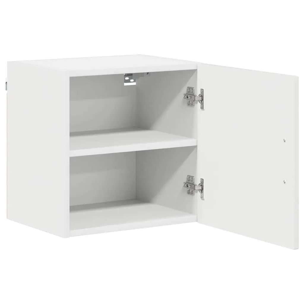 Kitchen Dishwasher Panel Cabinet 2 pcs High Gloss White Storage Cupboard